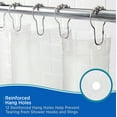 thumbnail image 6 of Kenney Lightweight PEVA Shower Curtain Liner, 70" W x 72" H, Clear, 6 of 7