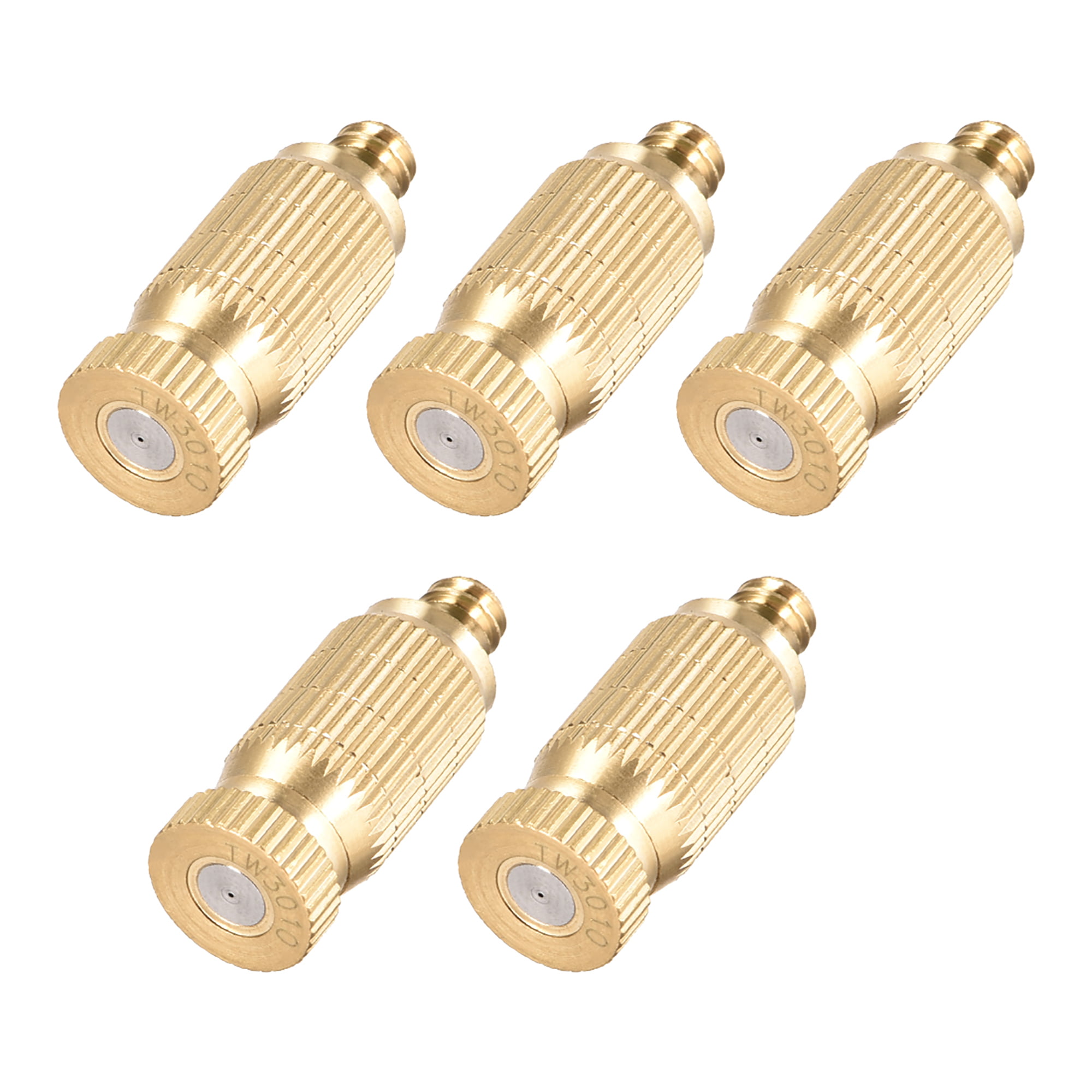 Anti-Drip Brass Misting Nozzle 5pk .016/.4mm 