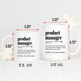 thumbnail image 4 of Personalized Funny Product Manager Gift Mug L For Womend Men L Appreciation, Birthday, Christmas, Retirement Gift L Personalize Custom Name Coffee Cup, Ceramic Novelty Coffee Mugs 11oz, 15oz Mug,, 4 of 4