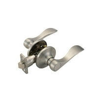 Design House WM174284 Springdale Universal Passage Hall and Closet Door Lever Satin Nickel