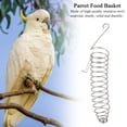 thumbnail image 4 of Comedero de acero inoxidable para pájaros cesta de comida juguetes oreja de trigo ANGGREK  Otros, 4 of 8