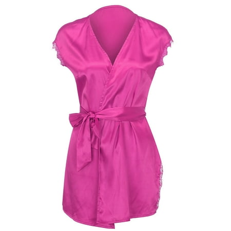 

Easter Dresses Silk Nightgown Women Lingerie Lace Night Satin Sleepwear Nightdress Gown