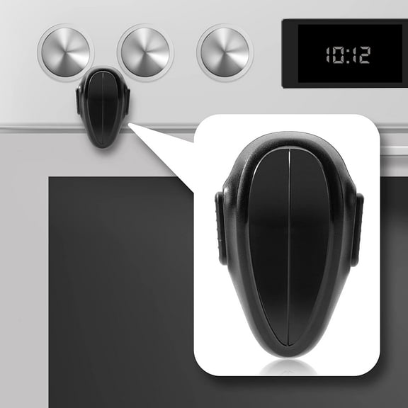 Mr. Pen- Oven Lock Child Safety, 1 Pack, Black, Heat-Resistant Oven Lock, Stove Child Proof, Stove Baby Proof