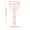Pink, variant on Nine-claw head massager - ball-head massage claws, meridian scalp scraping comb, relieve stress and promote blood circulation