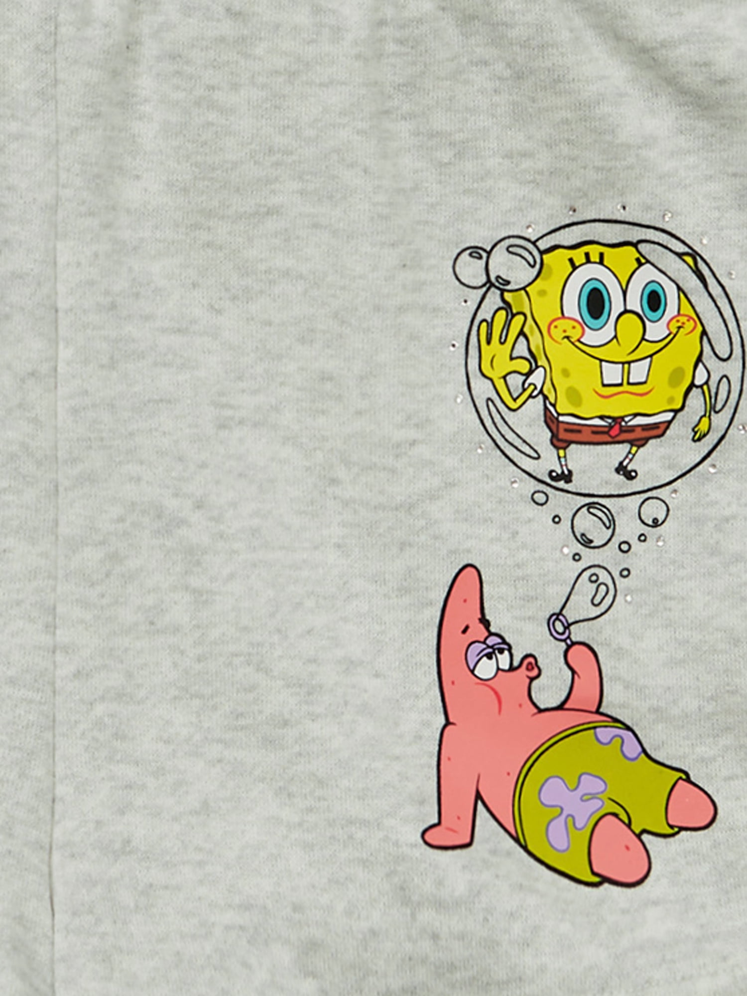 SpongeBob X Justice Girls French Terry Short, Sizes XS - XLP