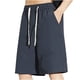 thumbnail image 1 of Puntoco Pantalones Cortos Cargo Ligeros Y Transpirables Para La Playa Al Aire Libre, Informales, Diarios, Para Hombre, Gris Xxxxxxxl,Pantalones Cortos Hombre, 1 of 8