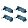 thumbnail image 2 of Paquete de 4 ganchos adhesivos, colgadores de pared súper resistentes, gancho de plástico ABS inoxidable Azul, 2 of 9