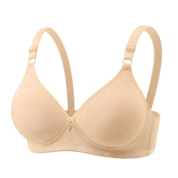 SCSAlgin Women No Underwire Padded Full Coverage Bra Comfort Soft Bras
