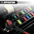 thumbnail image 3 of Universal Add a Circuit 12V Low Profile Mini Fuse Tap with 10pcs 10A 20A APS Blade Type Fuse 1 Set, 3 of 6