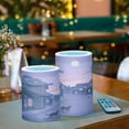 thumbnail image 3 of Yayeee Flameless Candles with Remote Flickering Battery Operated Multi Color Changing, Black Cat Walking, 3 of 7