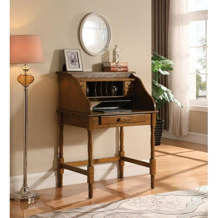 Coaster Honey Warm Secretary Desk Walmart Com