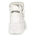 thumbnail image 6 of New Rock 106N-S8 White Leather Gothic Ankle Boots 36, 6 of 6