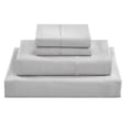 thumbnail image 1 of Juego de SáBanas de 4 Piezas de Microfibra Supersuave de FáCil Cuidado, Gris , Liso, 1 of 7