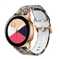 thumbnail image 3 of 20mm watch strap for Samsung Galaxy Watch active 2/42mm Gear S2/Sport band Printed silicone bracelet Amazfit bip active2 42 mm, 3 of 8