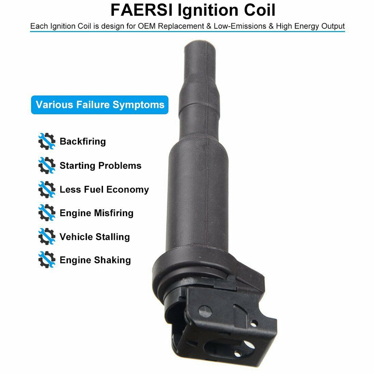 5X Ignition Coil 0221504470 12137594937 12137562744 12137571643 
