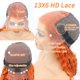 thumbnail image 3 of Peluca DJFG Ginger de pelo humano, 76 cm, densidad 200, naranja, rizado, 3 of 8