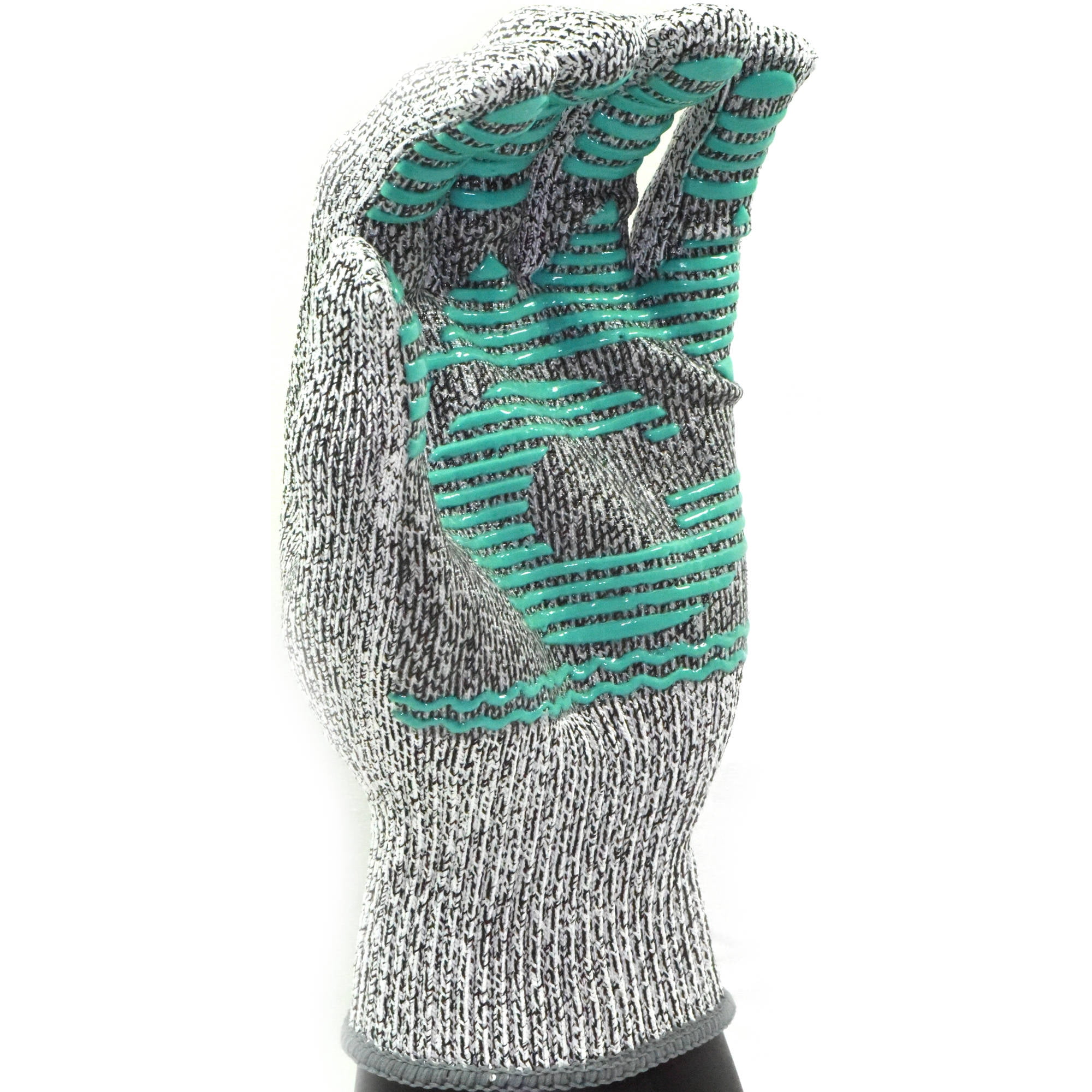 G & F 57100M CUTShield Classic level 5 Cut Resistant Gloves for  Kitchen,Food Grade Cut Resistant Gloves, Medium.,Grey