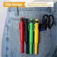 thumbnail image 5 of Ensemble de Crayons Mécaniques avec 4 Crayons de Charpentier Mécaniques 24 Recharges, 5 of 5