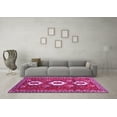 thumbnail image 3 of Ahgly Company Indoor Rectangle Persian Pink Traditional Area Rugs, 2' x 5', 3 of 4