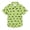 Black Bat on Green, variant on Dailycode Small Short Sleeve Button Down Shirts Mallards Flying Casual Shirt 3-10 Years