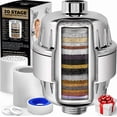 thumbnail image 2 of CIRCLE- Us 20 Stage Shower Head Filter Purifier With Filter For Hard Water Softener, 2 of 6