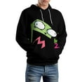 thumbnail image 5 of Invader Zim Hoodie Unisex 3d Novelty Hoodies Graphic Hoodies Pullover Sweatshirts For Men Women Teen S, 5 of 7