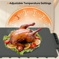 thumbnail image 6 of Warming Mat for Food, Electric Warming Tray with 6 Temp Settings & 6-Hour Timer, Auto Shut-Off, Full Surface Heating, Portable, Rollable Food Warmer for Home, Parties Buffets Daily Use, Gray, 6 of 8