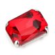 thumbnail image 3 of Lot de 10 strass rectangulaires à coudre en verre et cristal, accessoires pour vêtements (rouge), 3 of 4