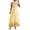 Yellow, variant on CIENVNSTG Women's Fashion A-Line Summer Dress Casual Flowy Dress for Everyday Wear