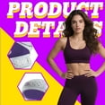 thumbnail image 3 of BESTSKY Patella Knee Brace,Two-Way loop fastener Elbow Pads Volleyball,Stabilize the Patella Patella Knee Brace,Gray&purple, 3 of 7