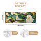 thumbnail image 3 of Balery Tropical Floral Jungle Funda Protectora para Almohada Corporal de Algodón Hipoalergénico con Cierre(55 x 21 pulgadas), Almohadas No Incluidas, 3 of 7