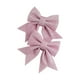 thumbnail image 2 of Adorno navideño rosa para árbol de Navidad, ideal para colgar en fiestas | Bolsas de regalo con lazos rosas y hongos de espuma | Espuma plástica duradera de 20 x 10 cm | Ideal para centros de mesa,, 2 of 6