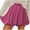 Hot Pink, variant on HaiMao Boho Shorts for Women Clearance Ruffled High Waisted Skorts Casual Puff Bubble Mini Skirts Going Out Cute Shorts Light Blue XL(XL)