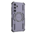 thumbnail image 3 of Designed for Samsung Galaxy A55 Heavy Duty Magnetic Phone Case,Compatible with Mag-safe,Military Grade Drop Protection,Dropproof Anti-fall Tough Rugged Durable Shockproof Phone Case,Purple, 3 of 11