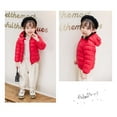 thumbnail image 2 of Baby Boys Girls Winter Coats Toddler Bear Hoods Down Jacket Infant Kids Light Puffer Padded Outwear, 2 of 8