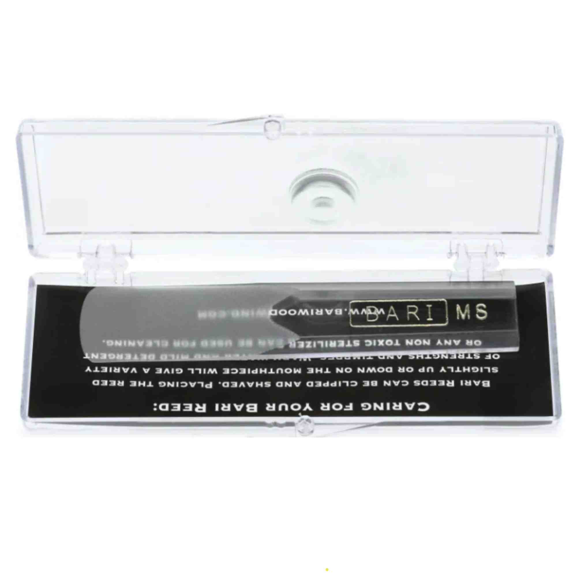 Bari Synthetic Tenor Sax Reed - Original (Clear) - Strength 2 - Medium Soft