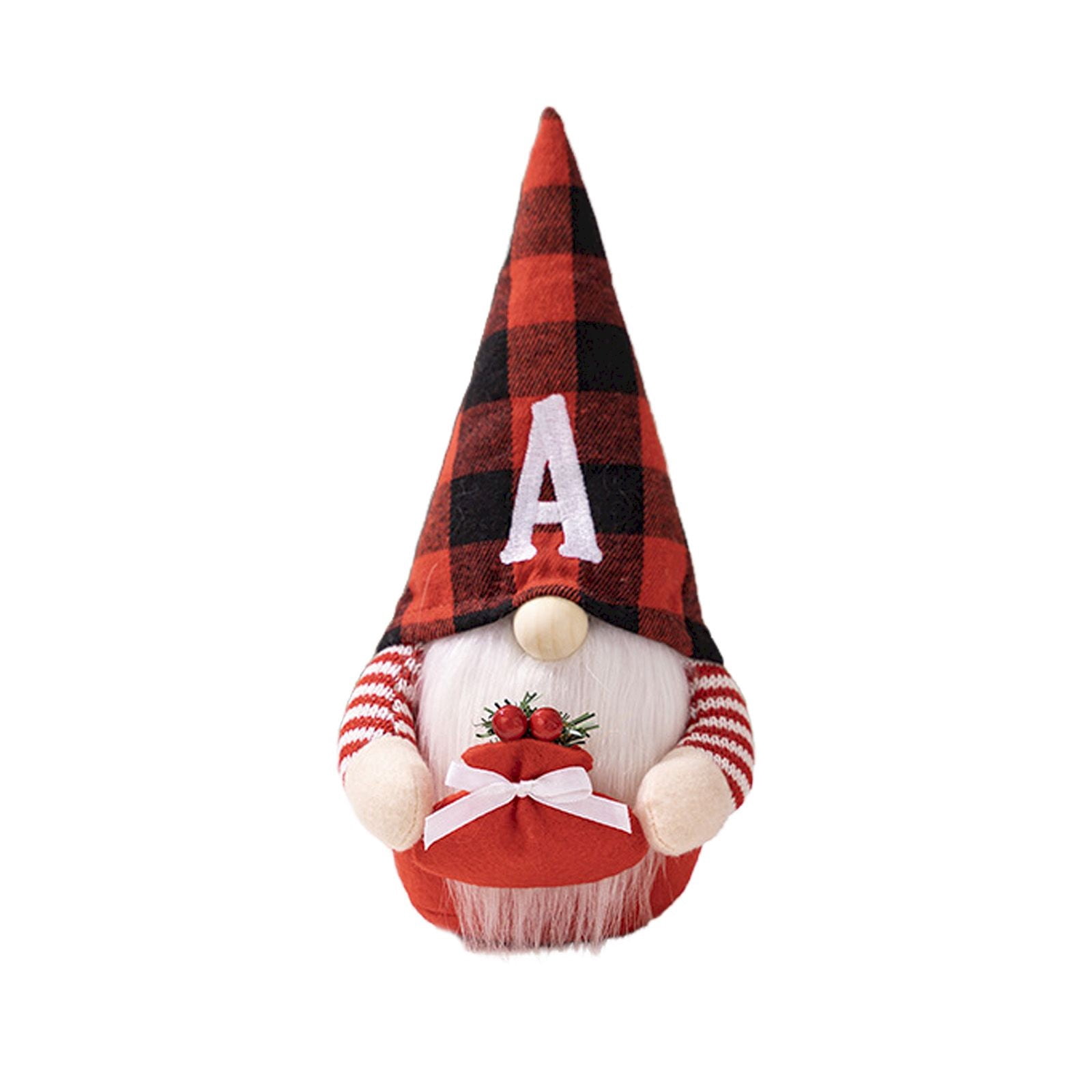 Grosse Guirlande De Noel Déco Noël - 2 Gnomes En Peluche Sans Visage (24cm) Pour Table Et étagère Decoration Noel