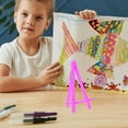 thumbnail image 2 of HLONK 10 Pcs Chevalet Dessin Mini Trucs Chevalets de Table pour Peinture Enfants Enfant Rose, 2 of 8
