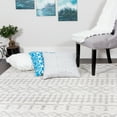 thumbnail image 4 of Lavan Moroccan Grey Area Rug 7'10" x 11'2", 4 of 6