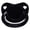 Black, variant on CutiePlusU Adult Sized Pacifier Dummy for Adult Babies Big Shield Pink