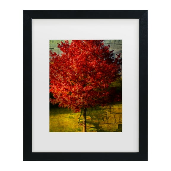 Trademark Fine Art 'Autumn Red' Canvas Art by Philippe Sainte-Laudy