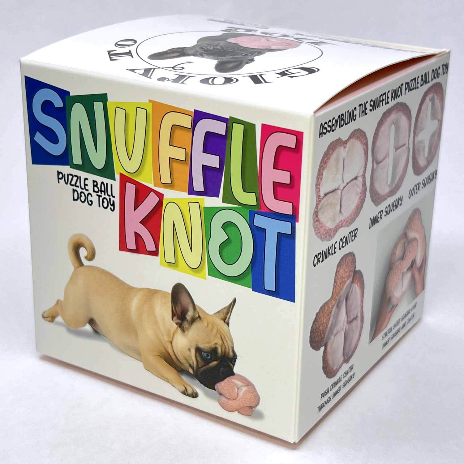Snuffle Knot Puzzle Ball Dog Toy