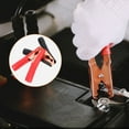 thumbnail image 2 of KAKOWELY 2 Pcs Terminaux de Batterie de Rangement pour Voiture Accumulateur Pince Crocodile Adaptateur de Prise d'Alimentation pour Allume-Cigare (Noir+rouge),3.54X"X2.95"X0.71 Pouces, 2 of 4