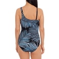 thumbnail image 2 of Embrace Your Curves™ By Miracle Brands® Women's and Women's Plus Quinn One Piece One Shoulder Swimsuit, 2 of 3