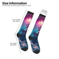thumbnail image 2 of Sigee DJ Panda Hot Air Balloon for Socks for Men Women Socks Stocking Compression Socks, 2 of 6