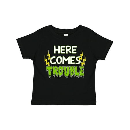 

Inktastic Here Comes Trouble Boys or Girls Toddler T-Shirt