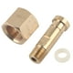 thumbnail image 2 of Tuerca Reguladora De CO2, Tuerca, Pezón Con Lavadora, Accesorios De Latón De , Hilo CGA-320, Para Cilindros Y Soldadura De Gas, Helio, Argón, Nitrógeno, 2 of 7