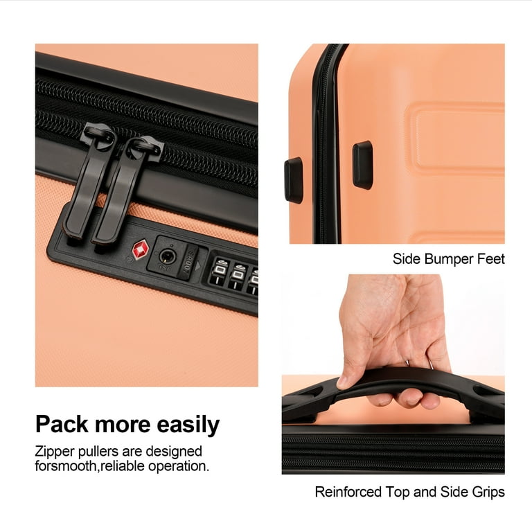 Ginza Travel 28'' Hard Shell Spinner Suitcase - Checked
