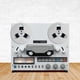 thumbnail image 4 of Carrete Cinta Cgtredaw 7 Pulgadas en Blanco para Studer ReVox/TEAC/BASF (3) Agujeros Plateados, 4 of 9