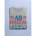 thumbnail image 3 of All 'merican Girl T-Shirt Women -Image by Shutterstock, Female XX-Large, 3 of 4